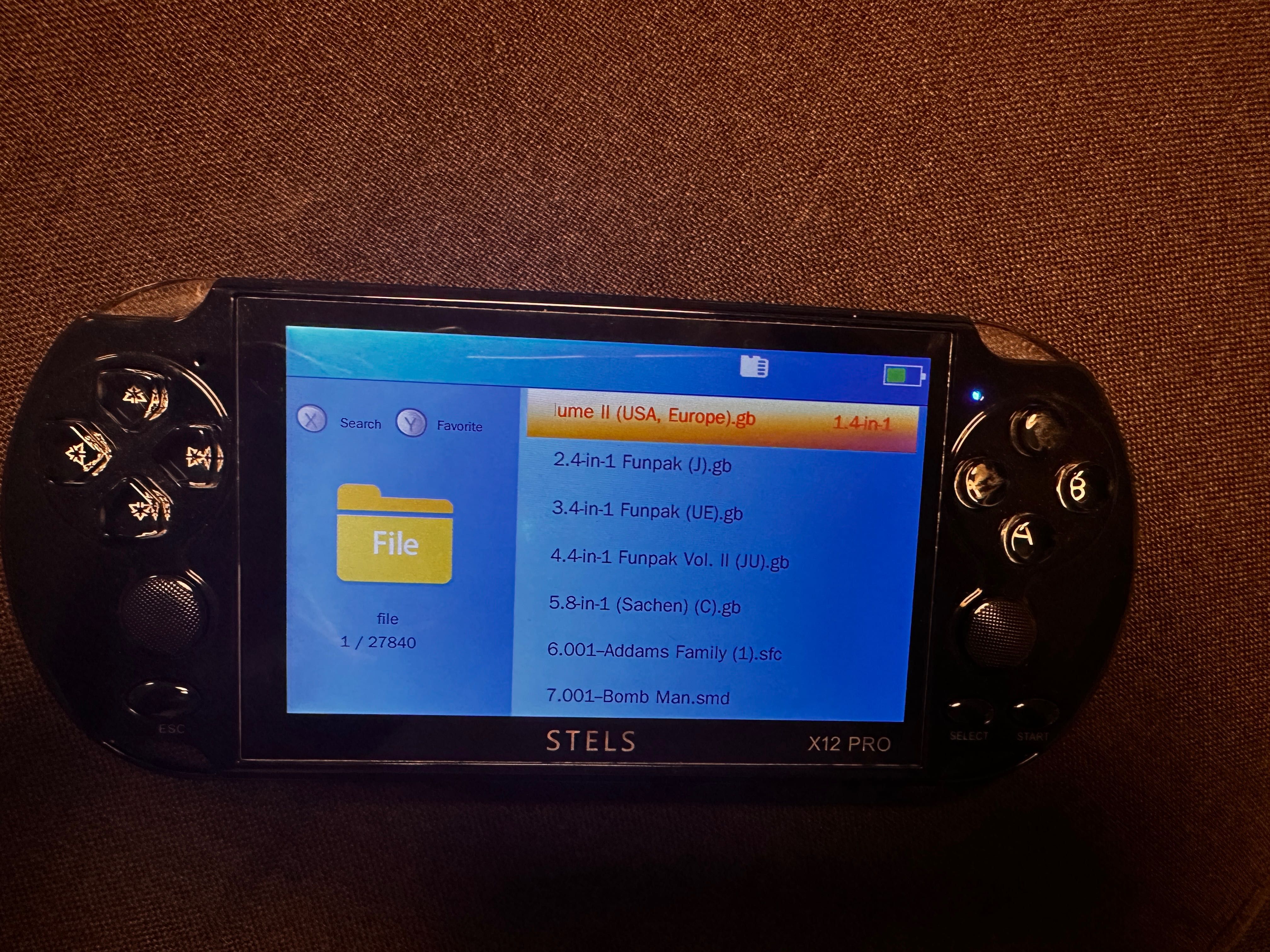 Stels X12 PRO конзола