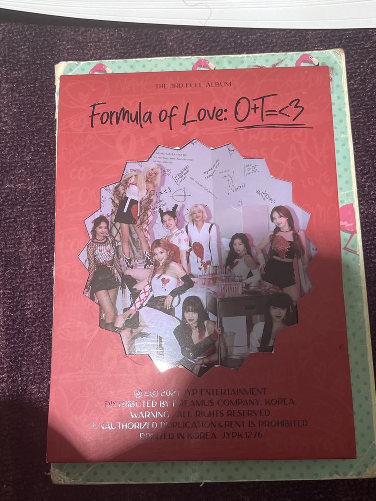 twice album formula of love