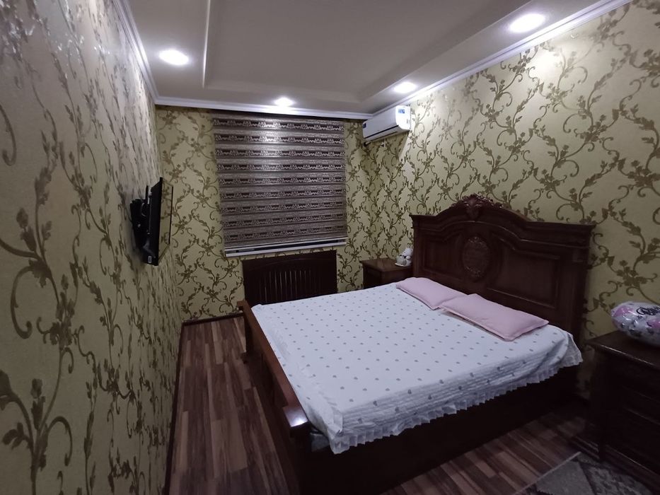 Паркентский 2х комнатный новостройка 80м² с ремонтом и с обстановками