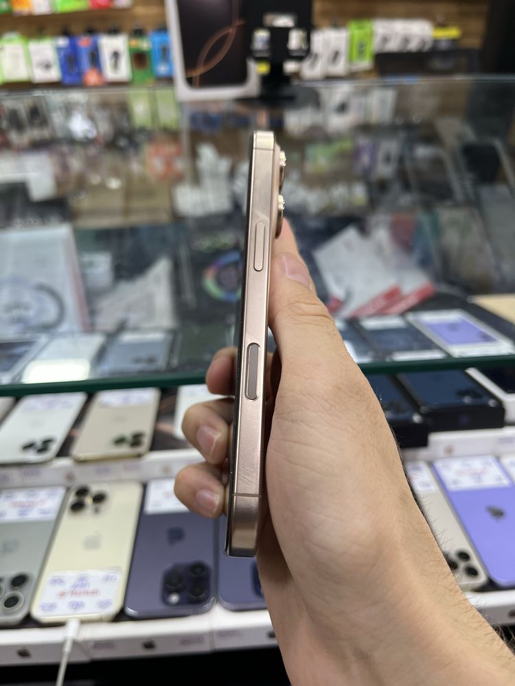 Iphone 16 Pro 128gb 100% Desert sim - Naqd va halol nasiya savdoga