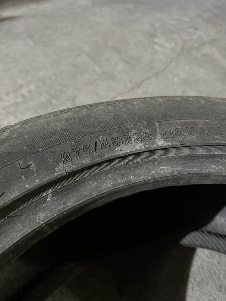 летняя резина 275/45R20