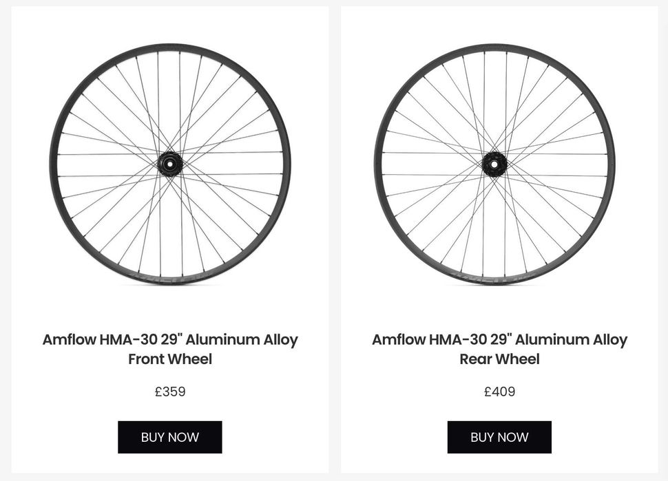 Set de roti 29 - eMTB / Enduro / Trail - Amflow HMA-30 - NOI