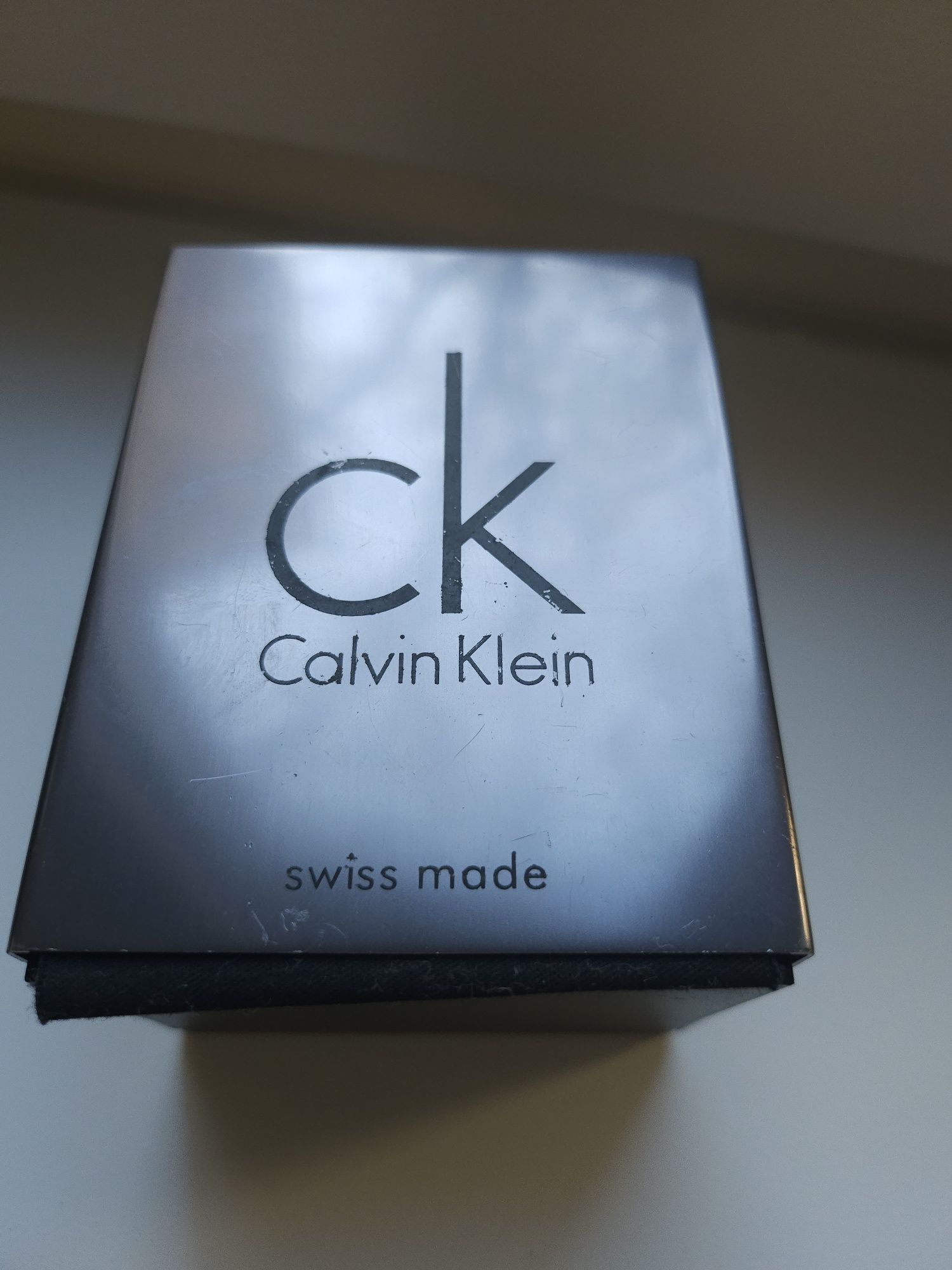 Ceas dama Calvin Klein cu curea din piele
