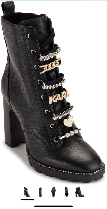 KARL LAGERFELD Women's Pazi-Bootie Fashion Boot