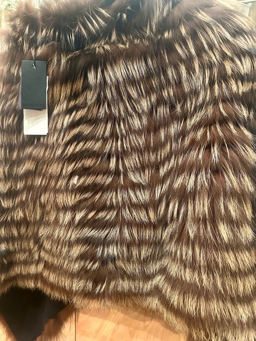 Норка от естествен косан pinko