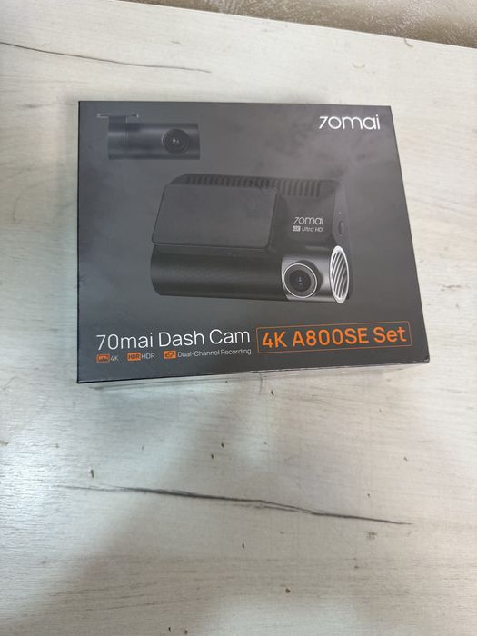 70mai Dash Cam 4K A800 SE Set + Camera Spate sigilate !