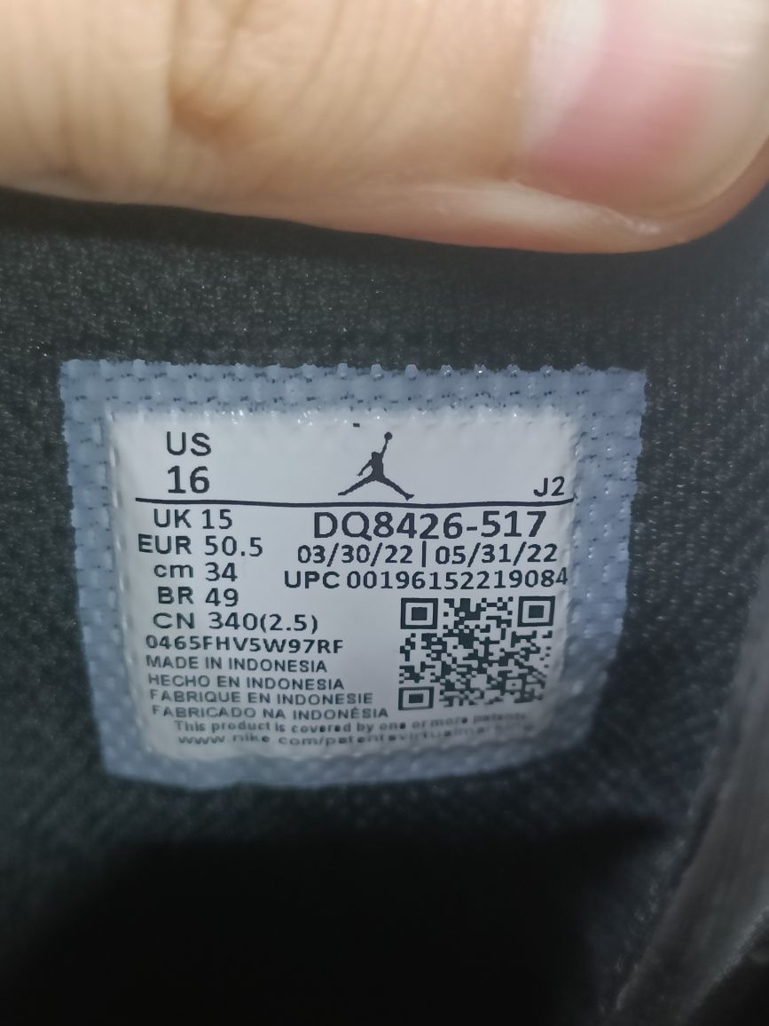 Nike Air Jordan 1 Mid Lakers номер 50.5