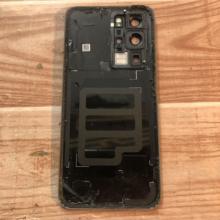 Оригинален заден капак за Huawei P40 Pro сребрист, silver frost