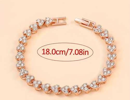 Set cadou damă: ceas Quartz și brățară. Cadou Valentine's/aniversare