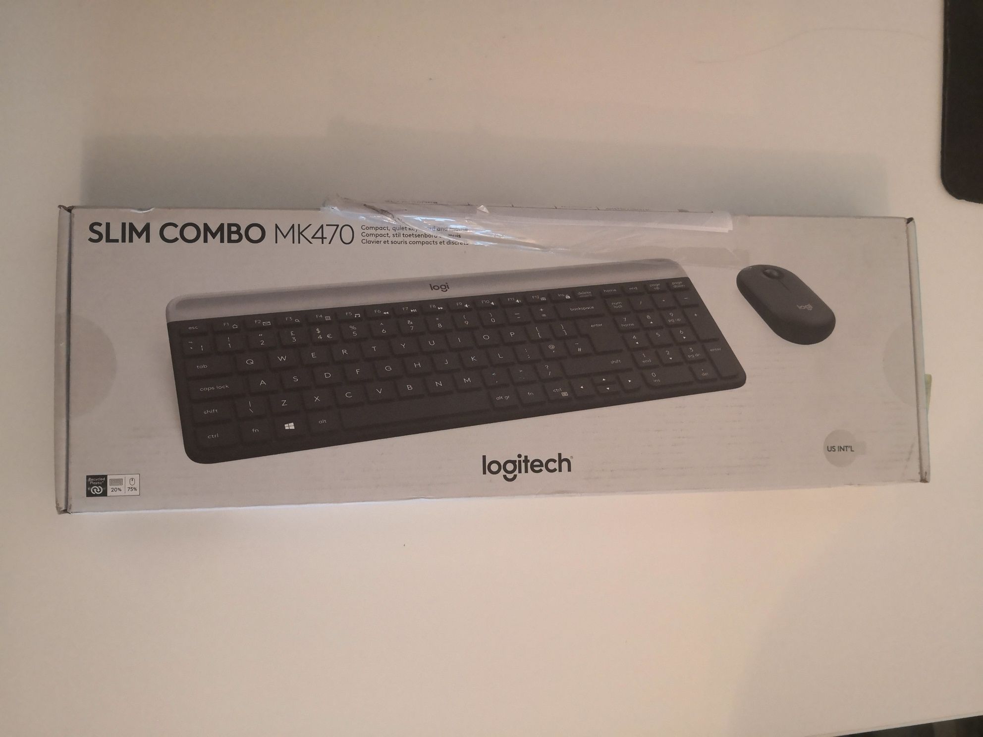 Tastatura și mouse Logitech MK470 - set sigilat