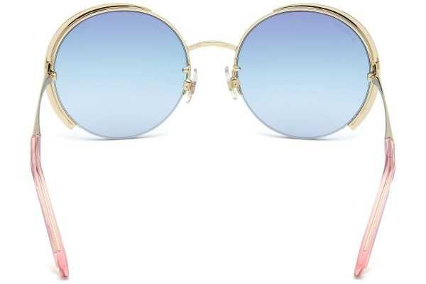 SWAROVSKI – Дамски метални слънчеви очила с разноцветни кристали нови