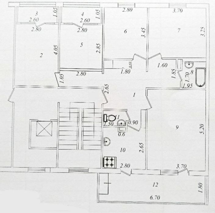 Yunusobod 13 mavze 5/7/9 (110²) sotiladi ipoteka