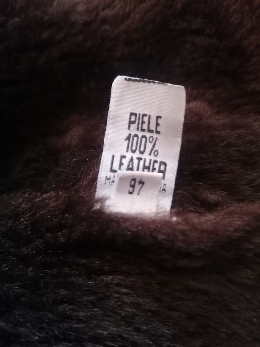 Cojoc jacheta Geaca piele și blană naturală 100%