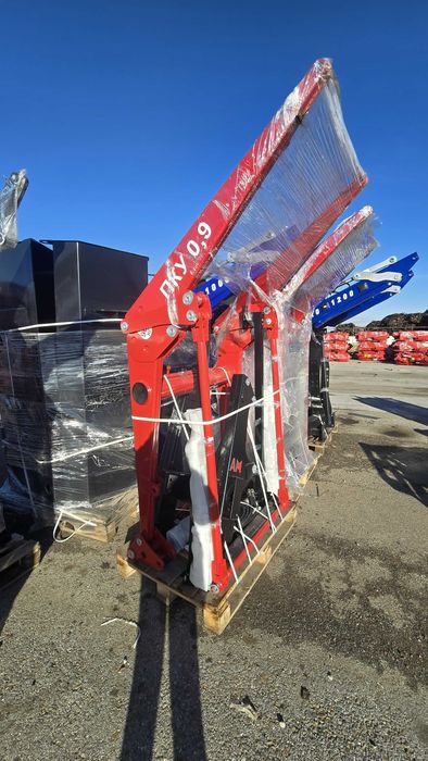 Фронтальные КУН-погрузчики 0.9т — российская сборка, усиление рамы