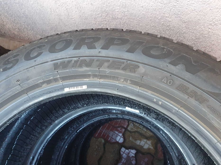 235 55 19,4buc iarna PIRELLI,SCORPION,6mm