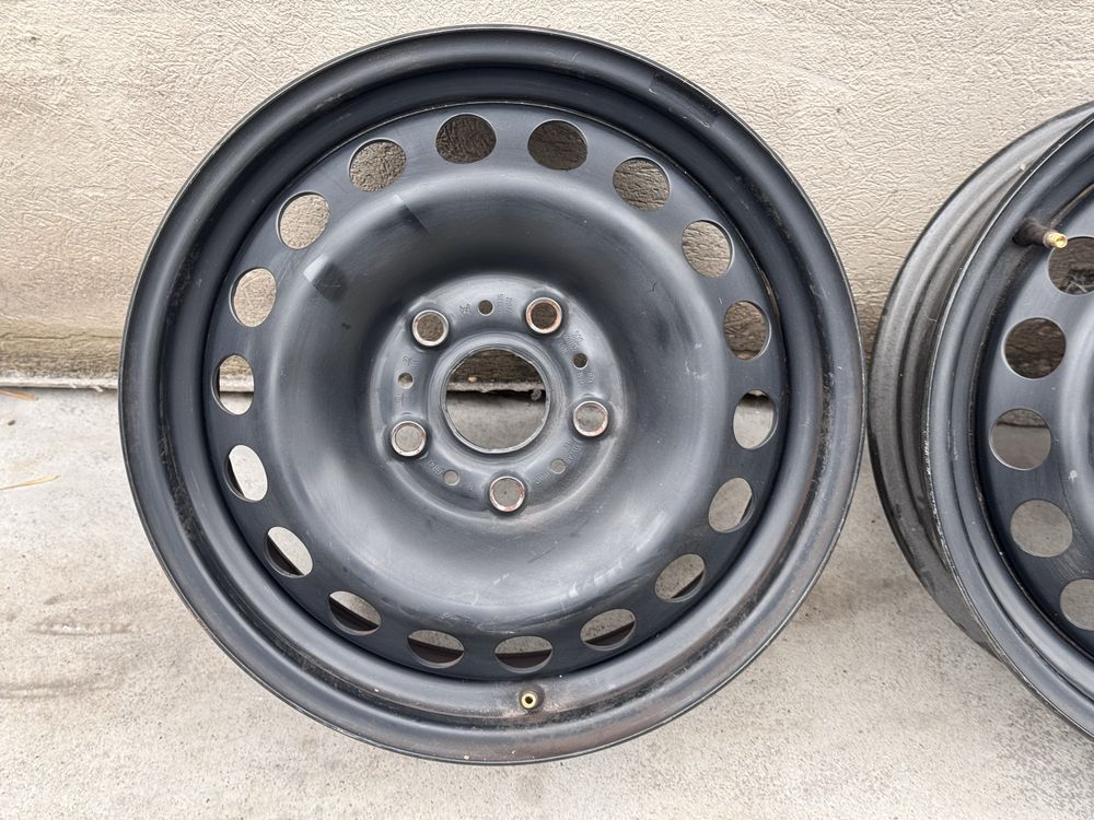 2бр железни VW Audi Skoda 15цола