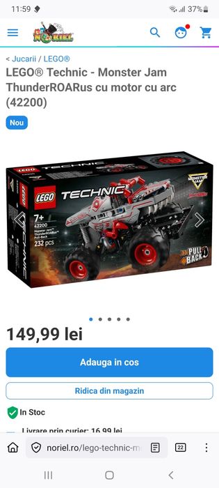 Lego Tehnic 42200 LEGO 42200