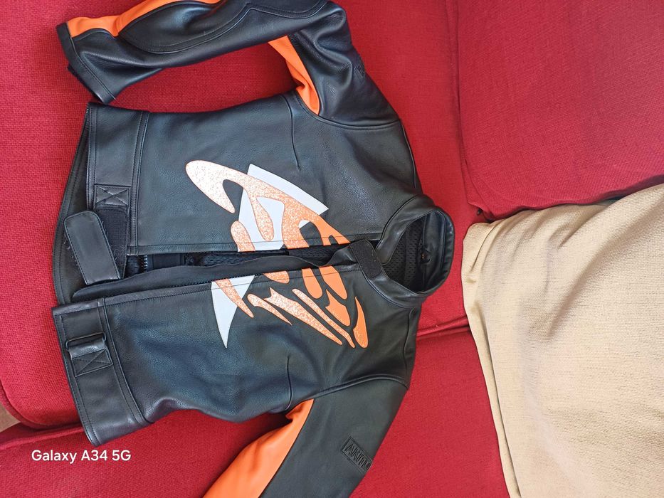 Кожено яке естествена кожа Мотор