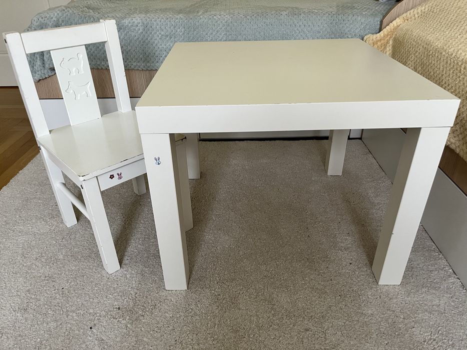 Комплект детска маса и стол от ИКЕА