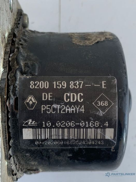 Pompă ABS RENAULT LAGUNA II BG0/1_ 2001 - 2007, RENAULT ESPACE IV JK0/1_ 2002 - > 8200159837E