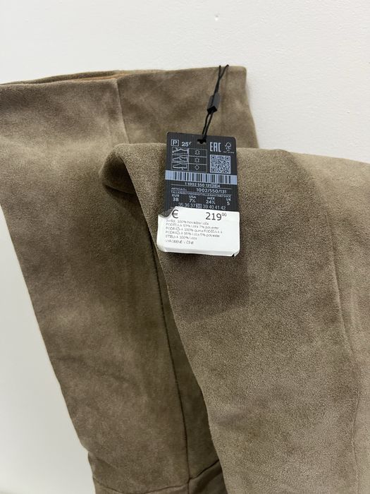 Cizme de piele Massimo Dutti