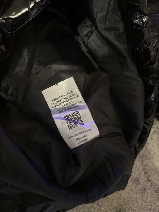 Geaca ralph lauren lucioasa puffer mai multe marimi