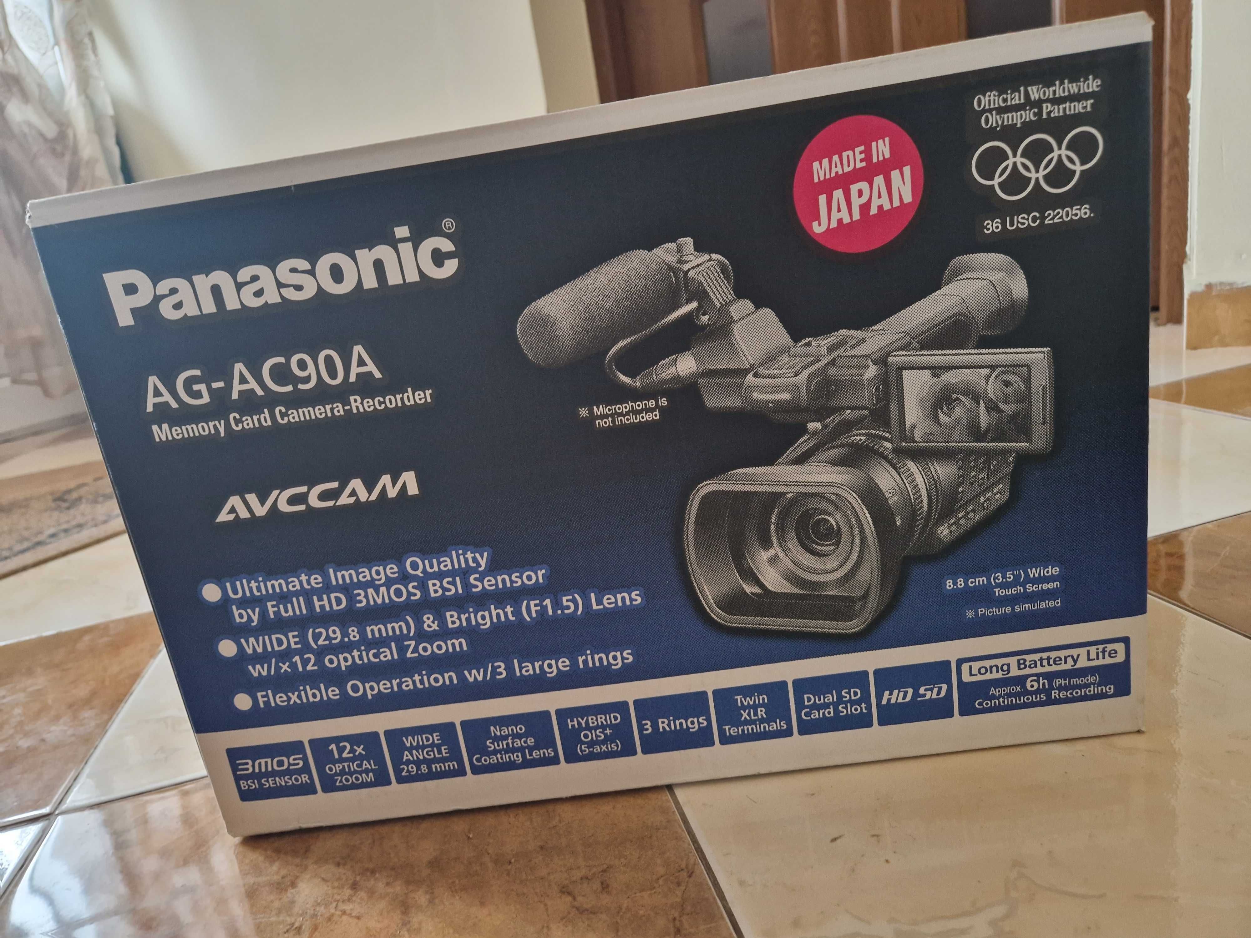 Vand camera video profesionala full HD, Panasonic AG-AC90