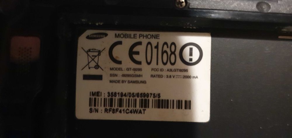 Samsung Galaxy S4 active gt-i9295