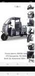 Triciclu electric ,motor 3900W și o autonomie de 60 km