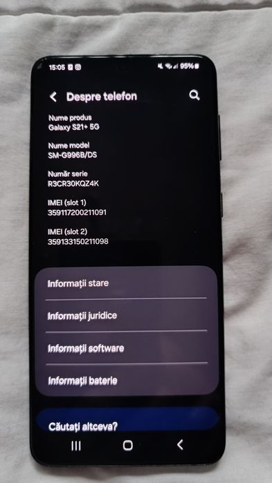 Vând Samsung S21+ 5G - NU SCHIMB