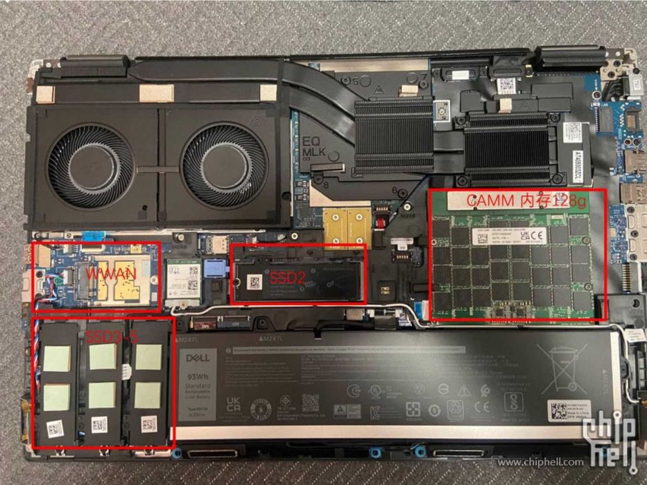 Dell Precision 7780/Core i5-13600HX/RTX Ada 3500 12GB/32GB RAM/512 SSD