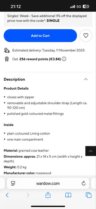 Coccinelle original nou cu eticheta!