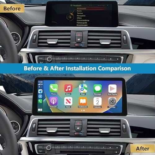 Нов 12.3” CarPlay Android Auto екран за BMW 3/4 Series 2012-2016 NBT
