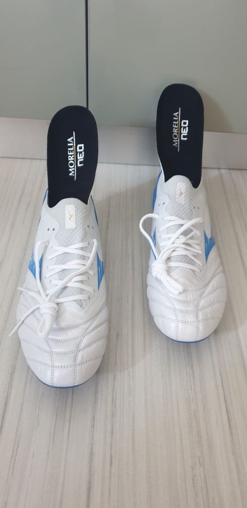 Mizuno Morelia Neo 4 Elite Мens Size 42.5 / 26.5 см. НОВО! ОРИГИНАЛ!