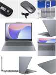 Lenovo i5-1335U 8/512GB 15.6"серый +СУМКА, КОВРИК, МЫШКА!