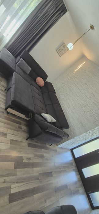 Coltar stofa gri antracit extensibil