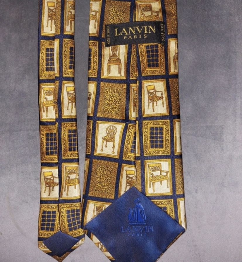 Cravata originala Lanvin