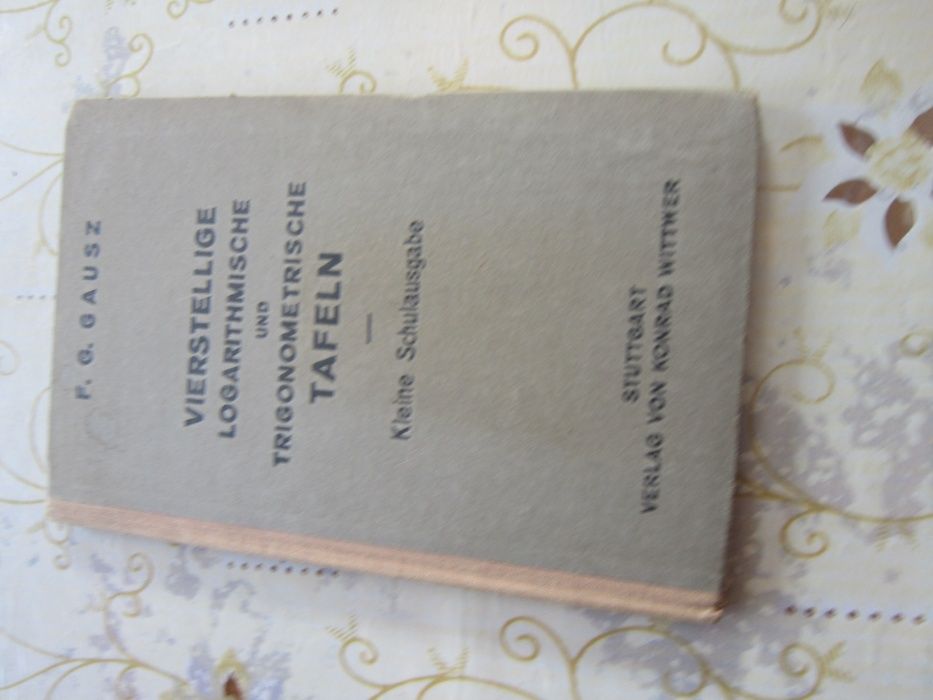 Немска книга тригонометрия Трети Райх 1941