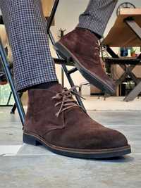 Ghete lace-up premium Watson's 41 piele naturala moale