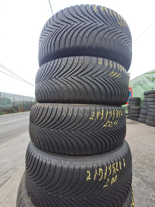 4 anvelope iarna 215/55r17 Michelin Montaj Gratuit