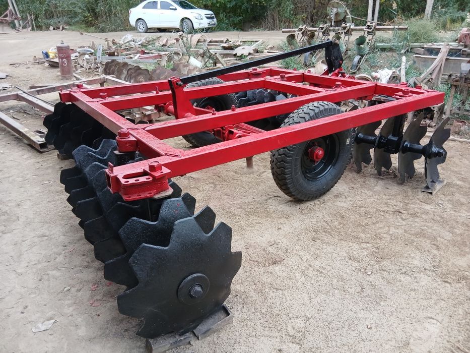 Diska barana ishga tayyor