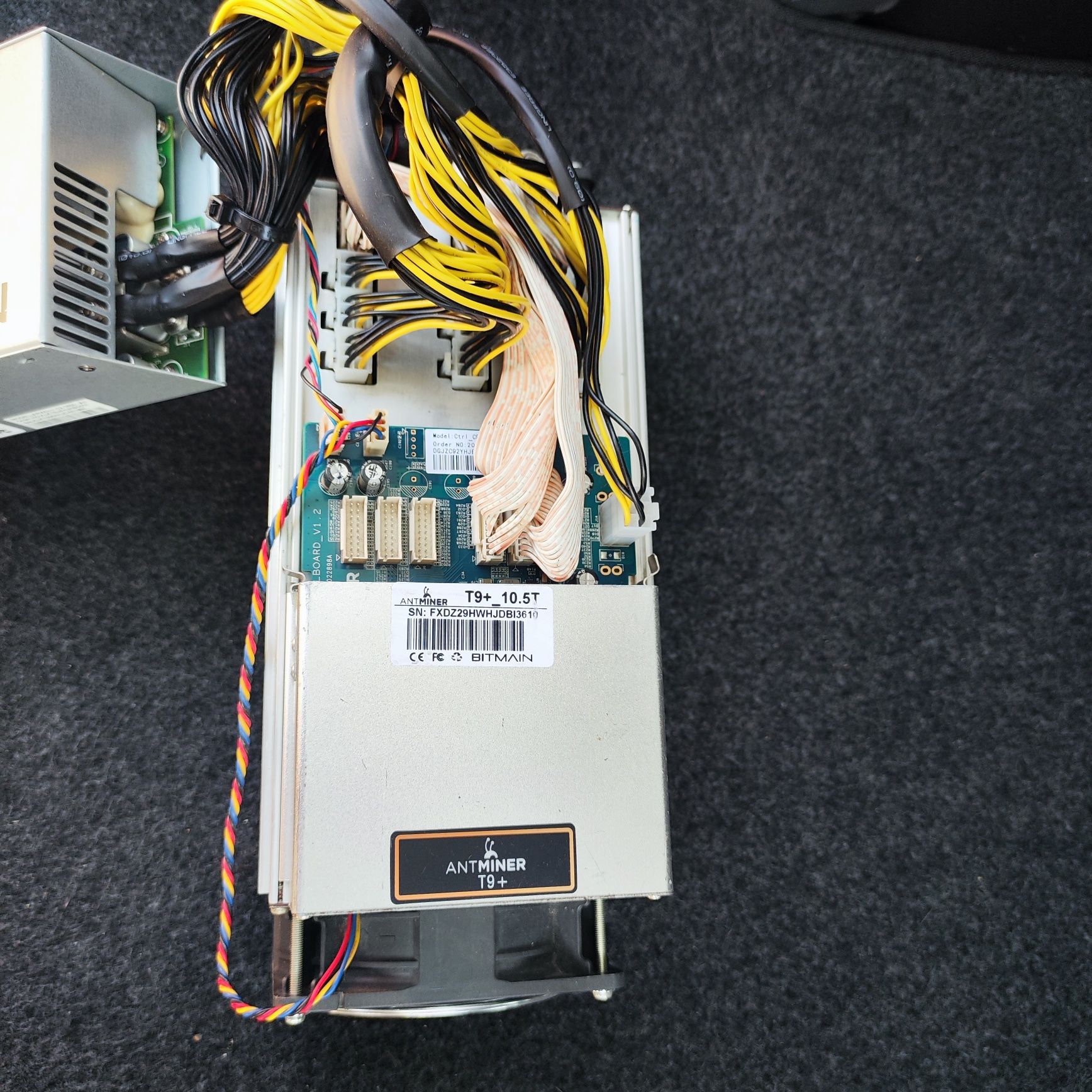 Майнинг ферма ASIC Anrminer t9+