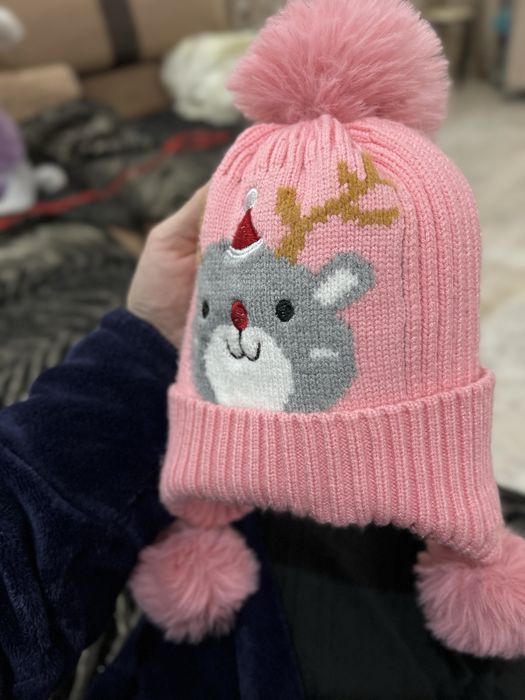 Шапка детская зимняя