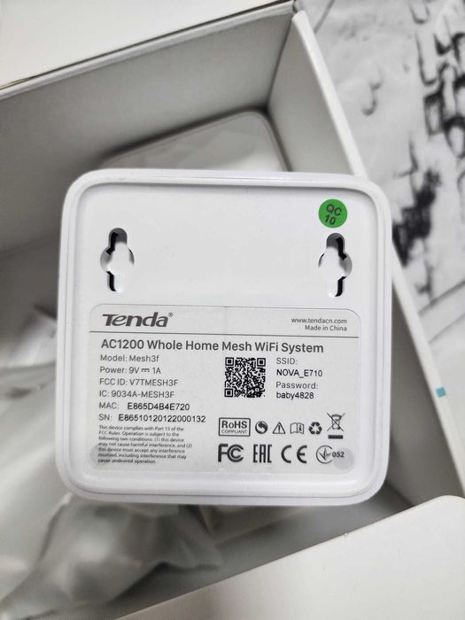 Router wireless Tenda HOME MESH WIFI 5 (3-Noduri)