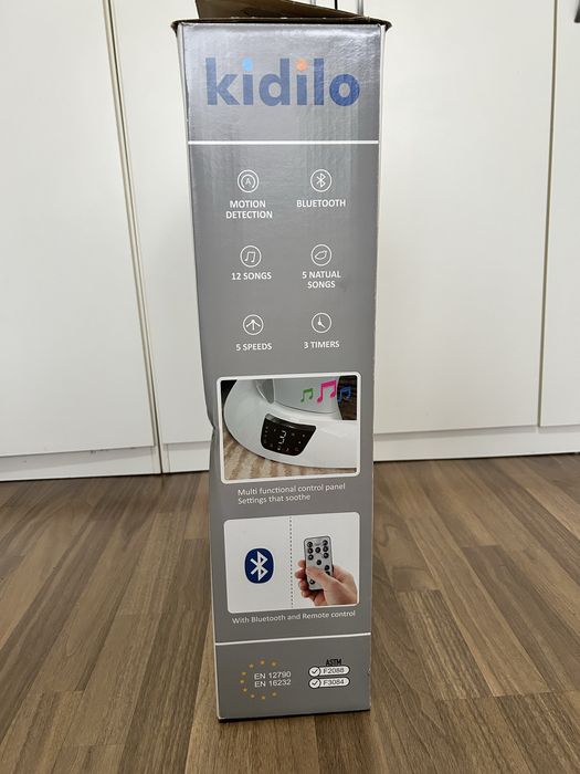 Leagăn electric cu 5 trepte de viteză