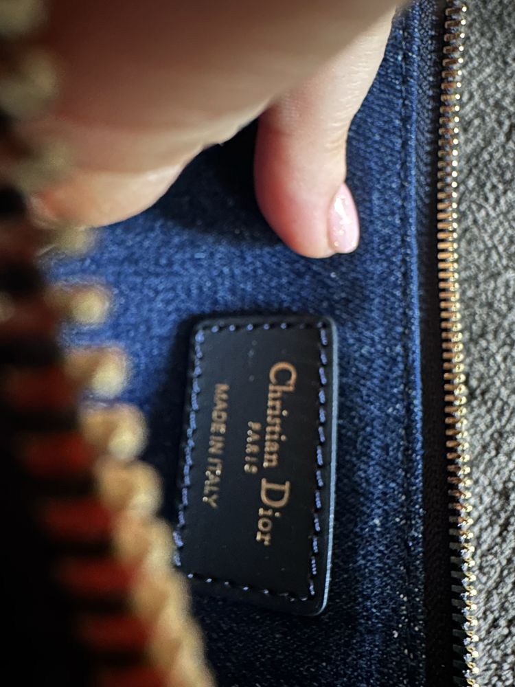 Клъч Christian Dior кожа