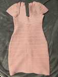 Rochie roz scurta XS