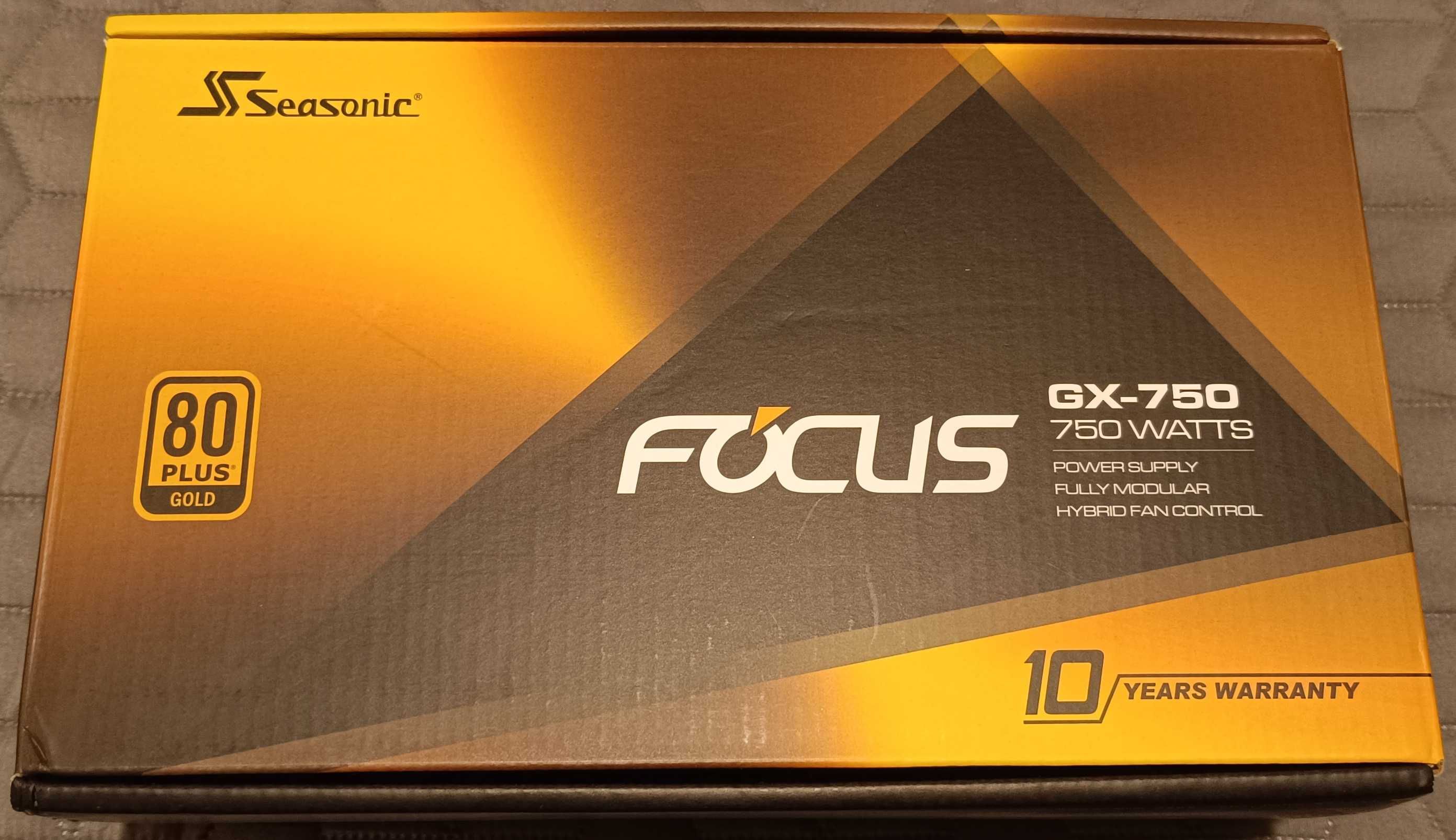 Захранване Seasonic Focus GX 750W Gold