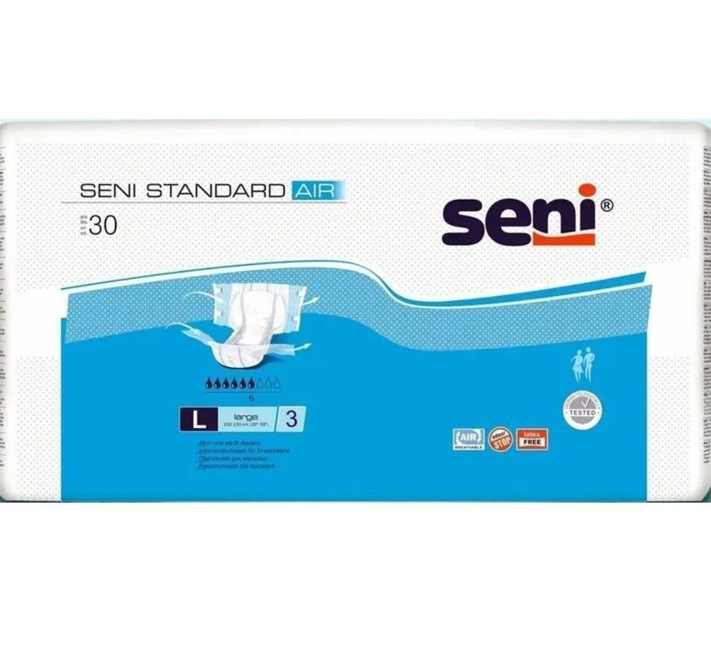 Seni Standard Air/ Размер 3/ Капель 6/ талия 100-150 см