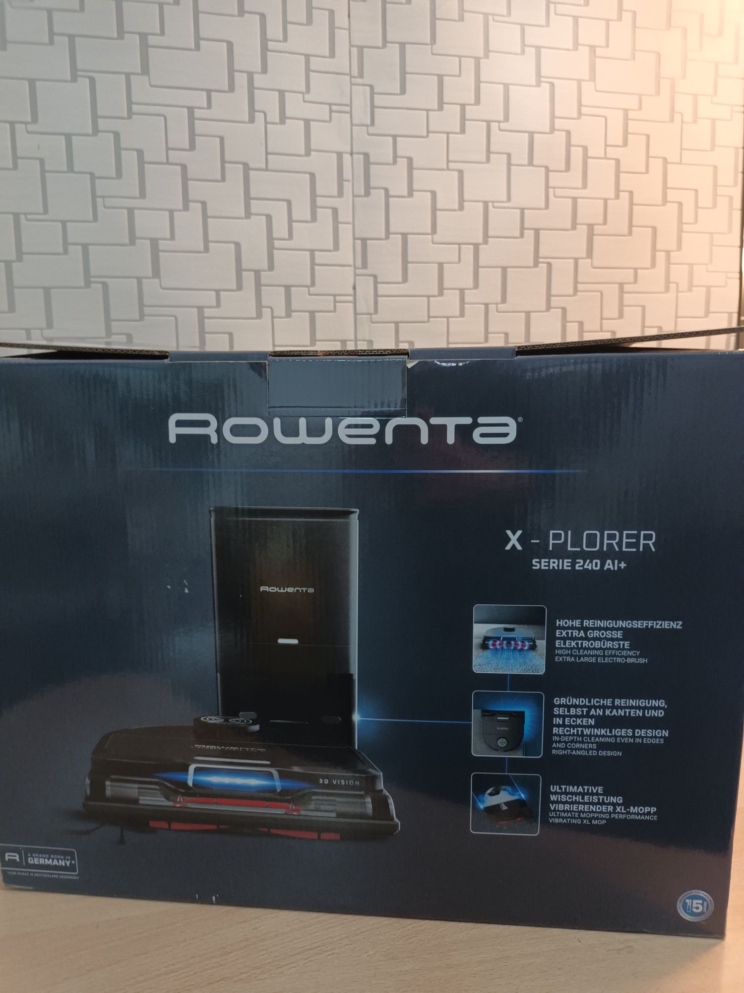Прахосмукачка робот Rowenta
